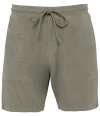 NS727 Native Spirit Terry Towel Shorts almond green colour image
